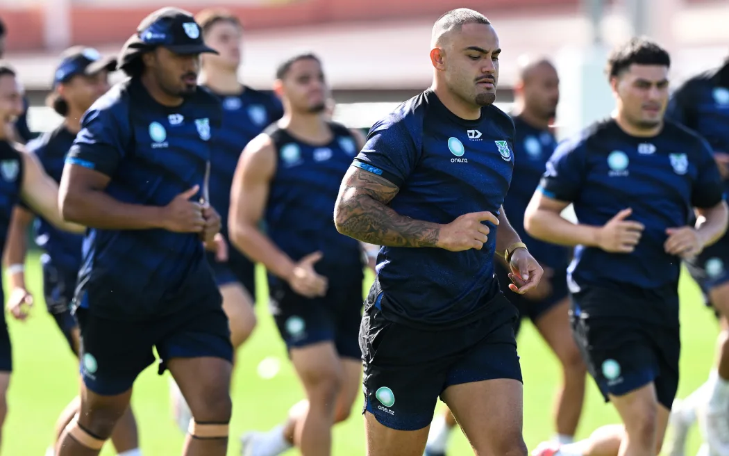 Dylan Walker during a Warriors training session at Go Media Stadium in Auckland. 2025 NRL Rugby League season. January 24 2025. © Photo: Andrew Cornaga / Photosport
