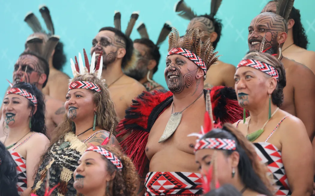 Wairoa's Mātangirau at Te Matatini Day Two, Eden Park, Tāmaki Makaurau, 23 February, 2023.