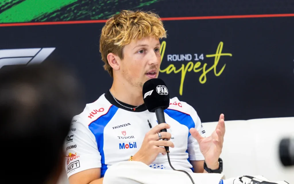 New Zealand F1 driver Liam Lawson.