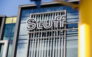 The Stuff building in Ponsonby