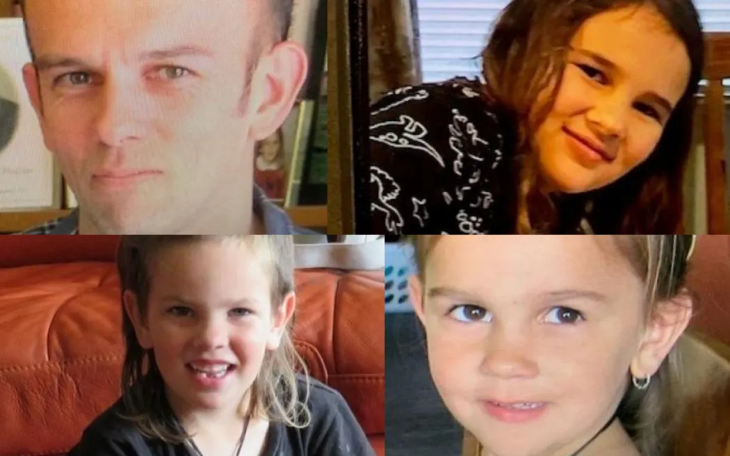 Clockwise from top left, Thomas Phillips, Jayda Jin, Ember Phillips and Maverick Callum-Phillips.