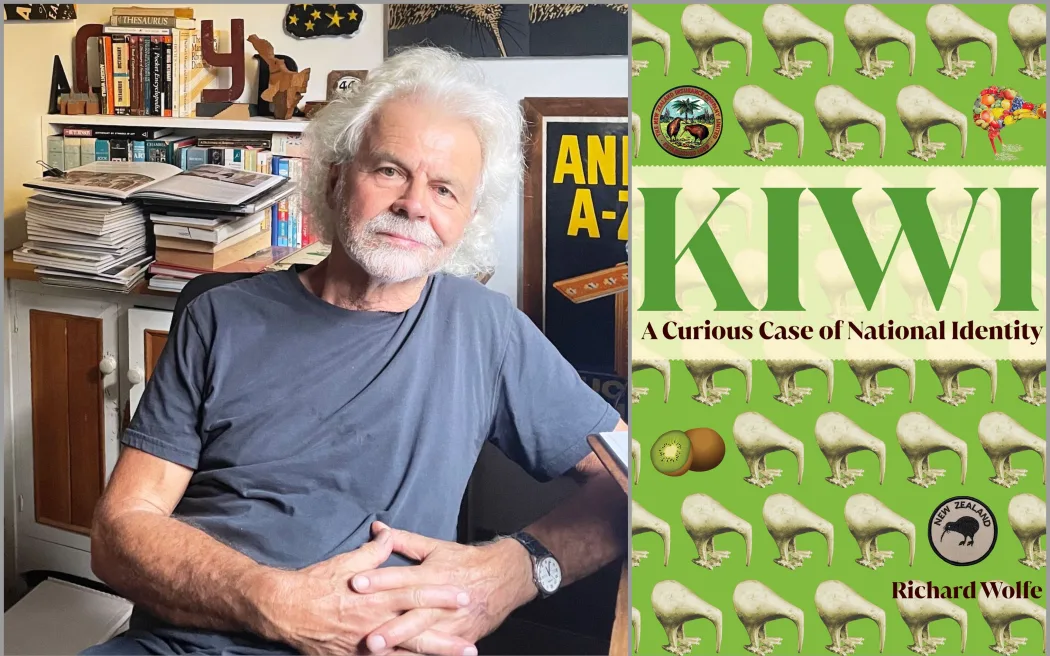 Richard Wolfe lý giải nguồn gốc biệt danh 'Kiwi' của người New Zealand 2 Image of Richard Wolfe and his latest book, 'Kiwi'.