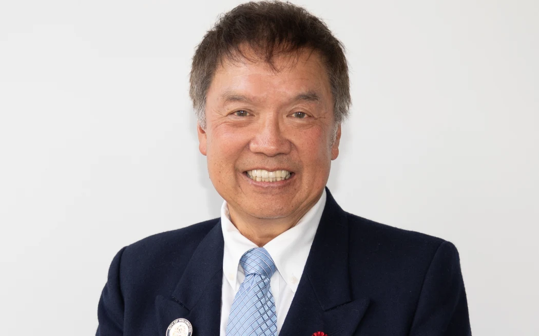 Ray Chung, mayoral candidate for Wellington, 2025.