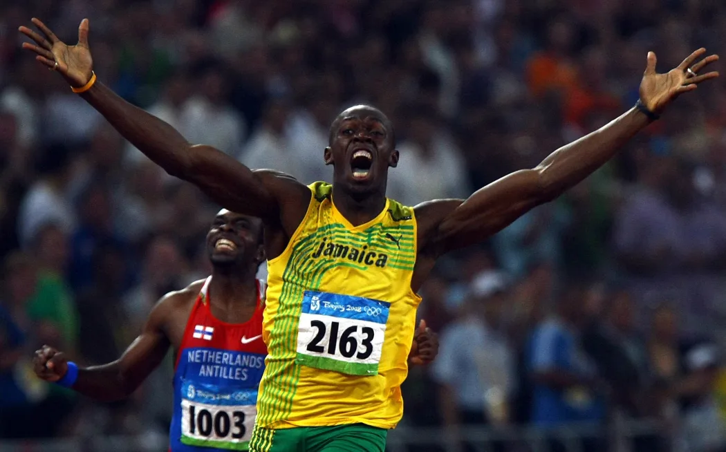 Phụ nữ chuyển giới trong thể thao: Góc nhìn khoa học 4 Usain Bolt wins 200m gold at 2008 Beijing Olympics.