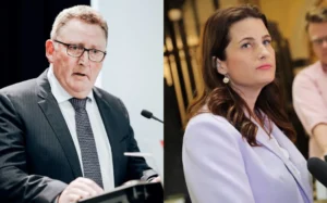 Adrian Orr and Nicola Willis.