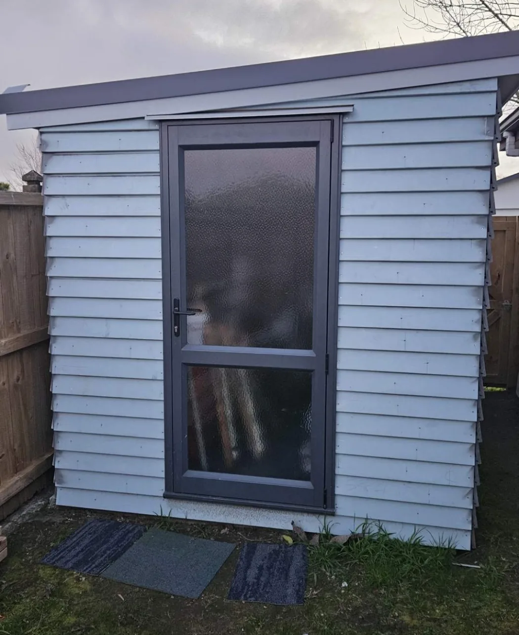 Brian Morgan's shed.
