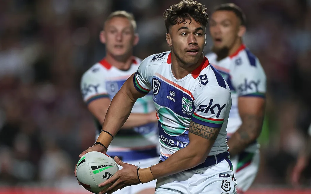 Chanel Harris-Tavita of the Warriors Manly Warringah Sea Eagles v NZ Warriors.