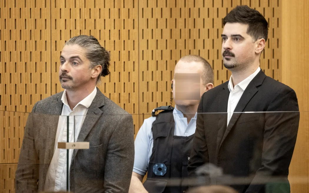 New Zealand siết luật trục xuất: Bộ trưởng Stanford khẳng định nhắm vào nhóm hiếp dâm Mama Hooch 2 Danny and Roberto Jazz during sentencing in Christchurch District Court on 24 August 2023 for 69 charges, including rape, sexual violation, indecent assault, and stupefying.