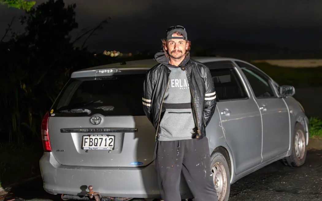 Homeless in Petone, living in cars