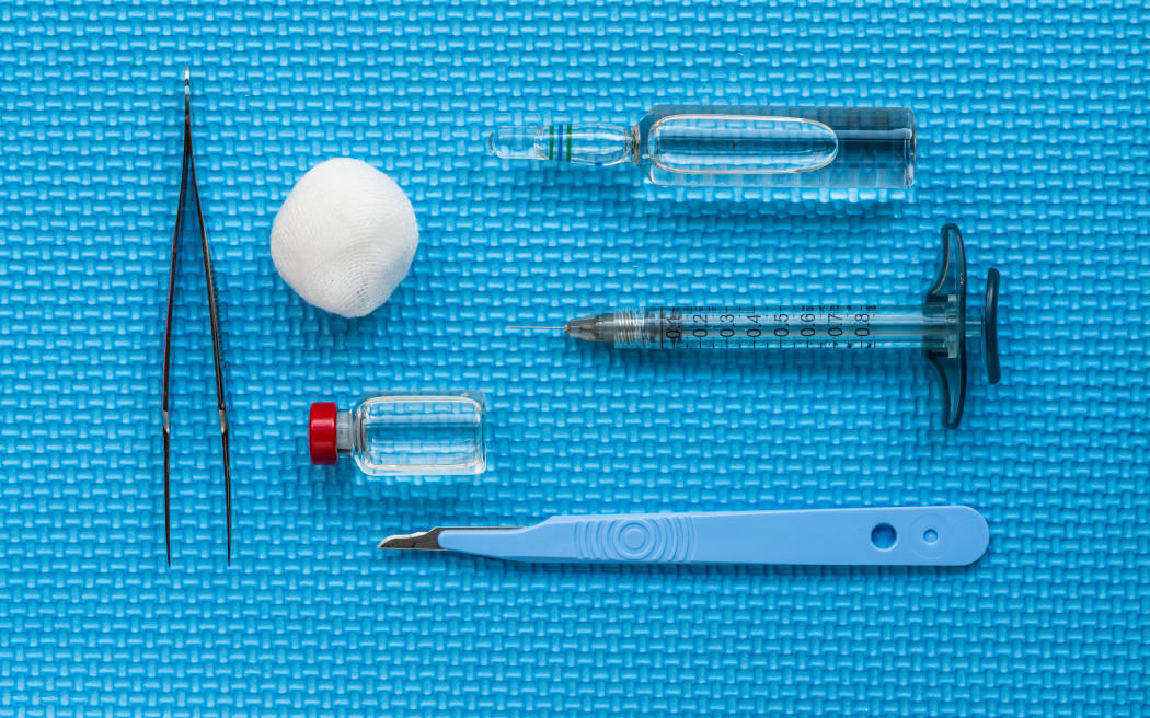 Illustration on aesthetic medicine and surgery. Paris VOISIN/PHANIE (Photo by VOISIN / Phanie / Phanie via AFP)
