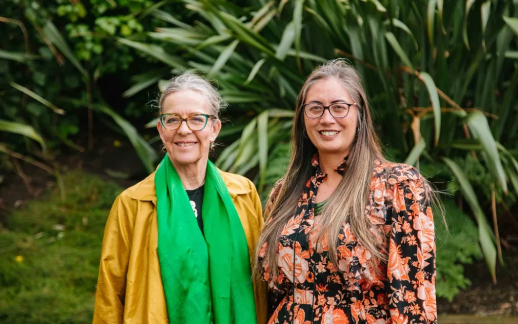 Green Party MPs Celia Wade Brown and Hūhana Lyndon