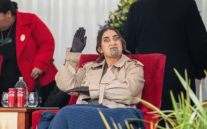 To end the week long Koroneihana celebrations, haka rōpu from across the motu took the stage at Turangawaewae to perform for Te Arikinui Kuini Nga wai hono i te po.
