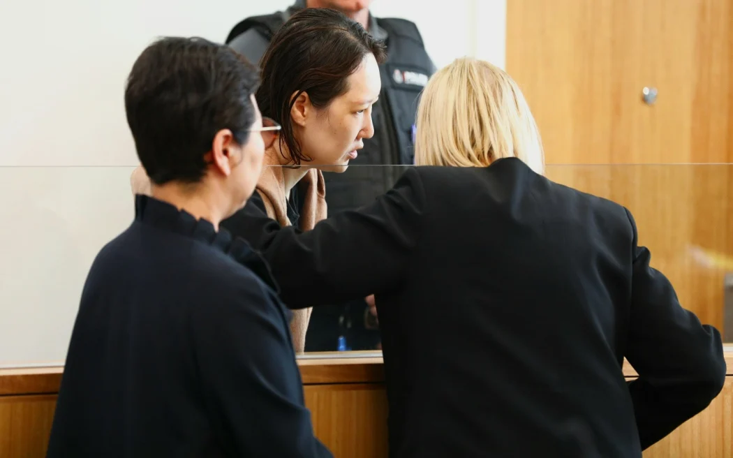 Hakyung Lee appears in the High Court in Auckland in November, 2022.