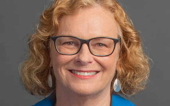 Jane Wrightson smiling