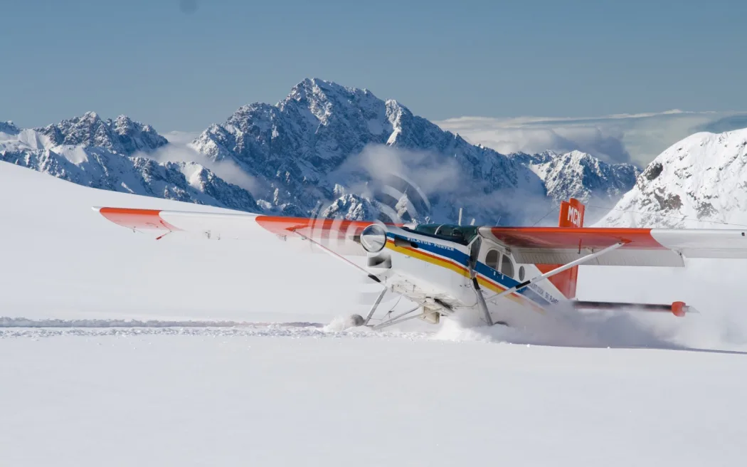 Larger, more modern Pilatus Porter Planes, pictured here in the 2000s.
