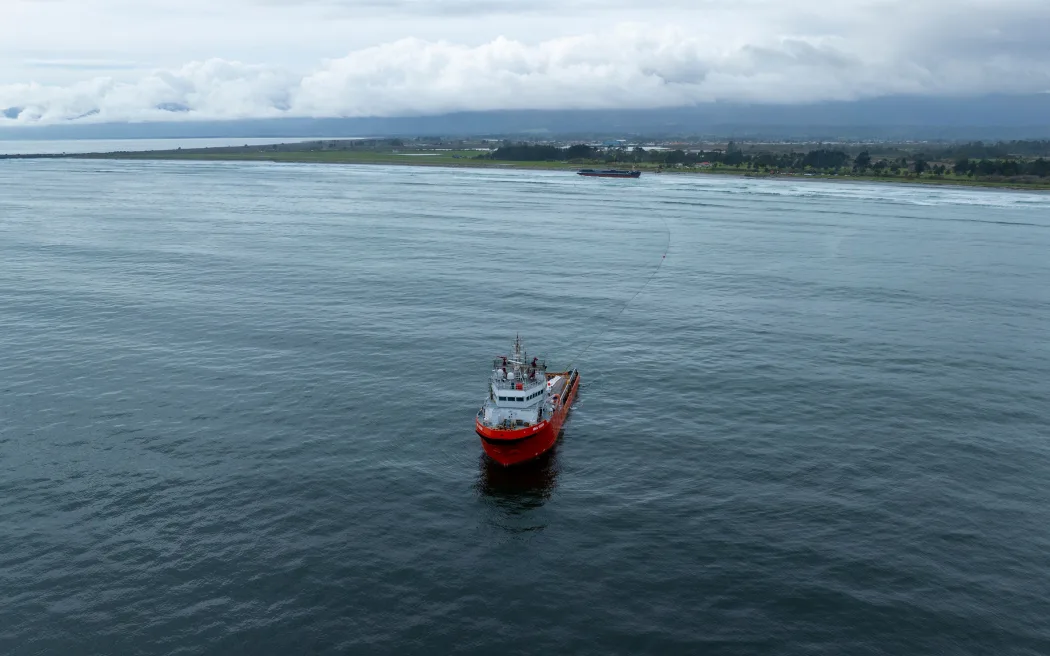 The government has contracted the open ocean tug MMA Vision until June 2026.
