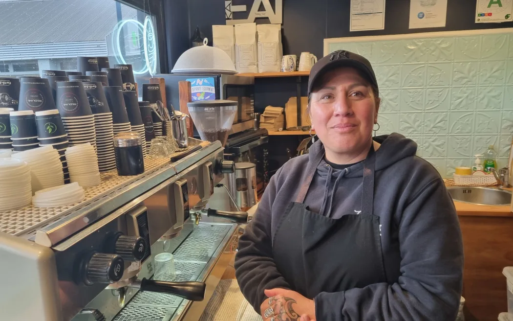 Melanie Albert says customers are always asking about the chateau.