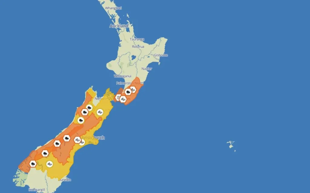 Weather warnings 17 Sept