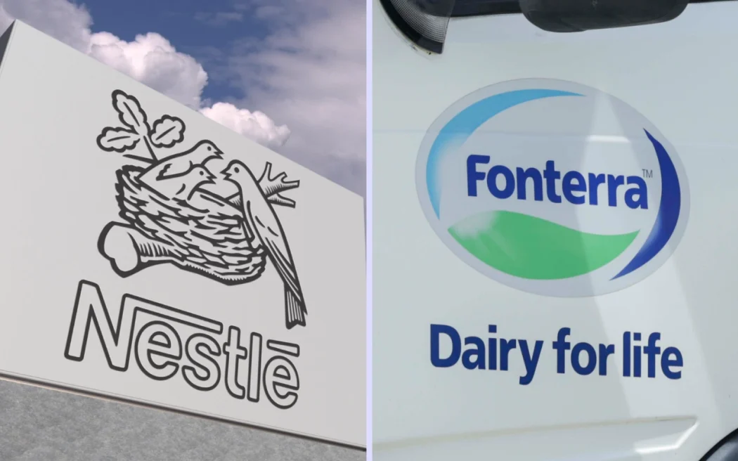 Mê-tan: Giải mã cuộc tranh cãi nóng bỏng về khí thải nông nghiệp 4 Nestlé and Fonterra.