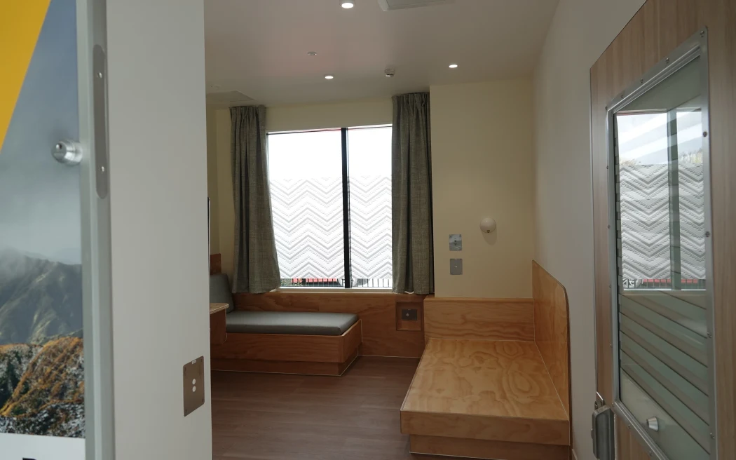 One of the rooms in the new facility. Patients are likely to begin moving in from next month.
