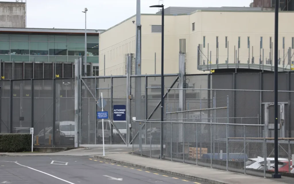 Mt Eden Prison front entrance