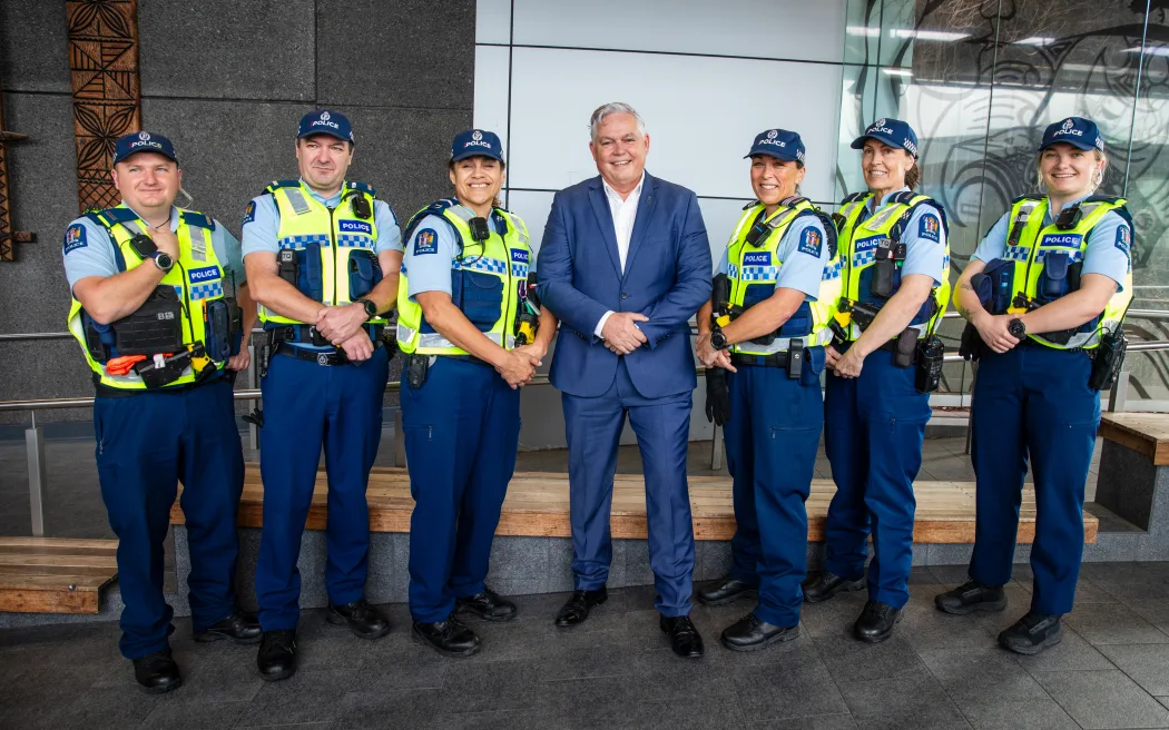 Mark Mitchell with the new Henderson beat Police