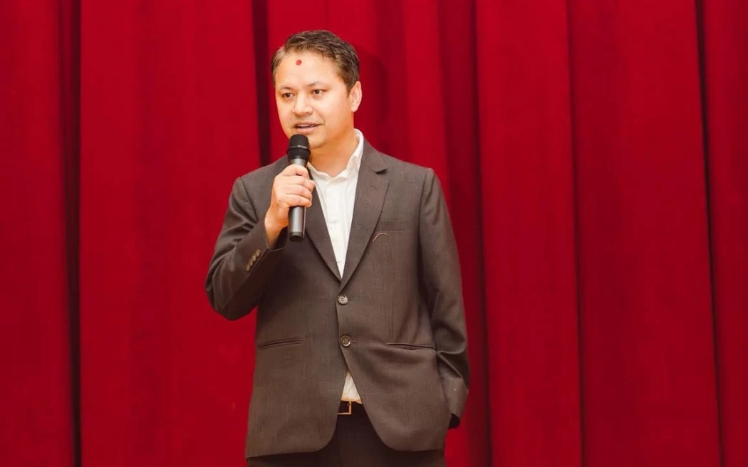 Roshan Khadka is the president of New Zealand Nepal Society.
