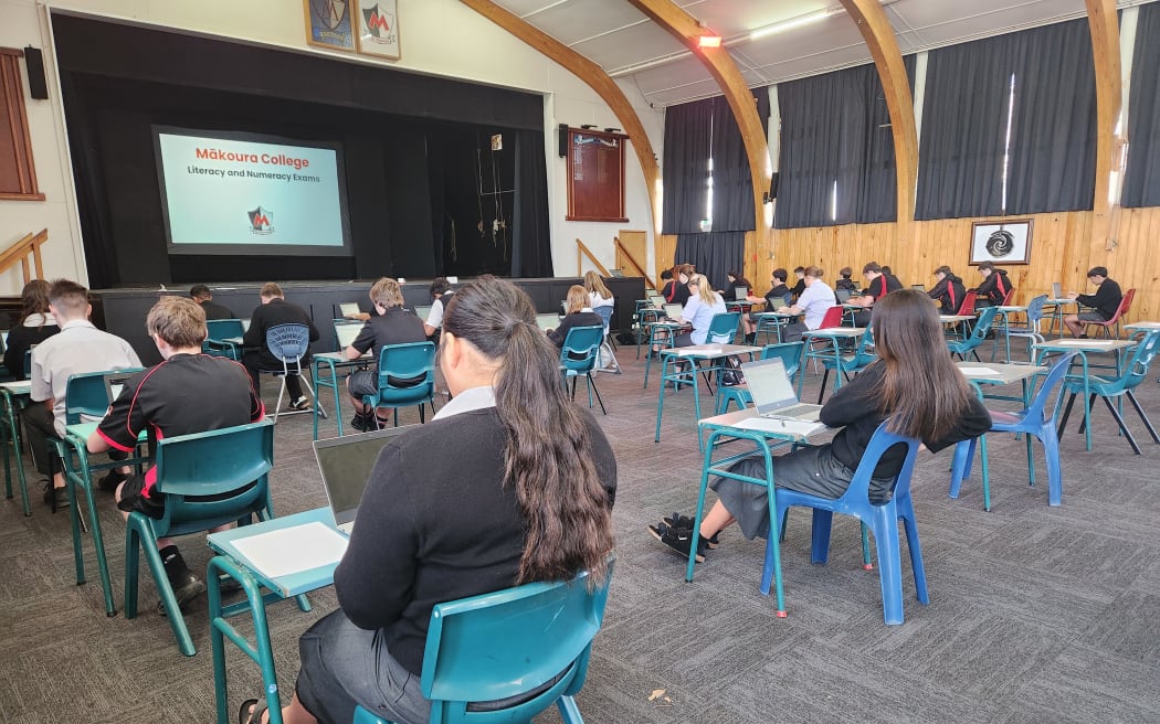 Students at Makoura College