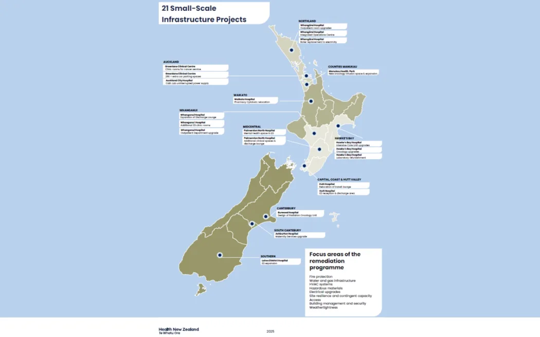 Bộ trưởng Y tế New Zealand công bố gói 100 triệu USD nâng cấp bệnh viện toàn quốc 2 The Government is delivering a major $100 million investment to accelerate improvements across New Zealand's hospital facilities, Health Minister Simeon Brown says.