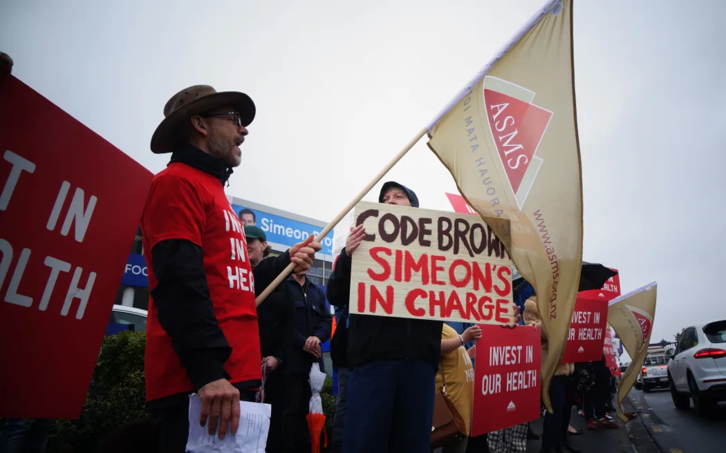 Senior Doctors Strike in Auckland.