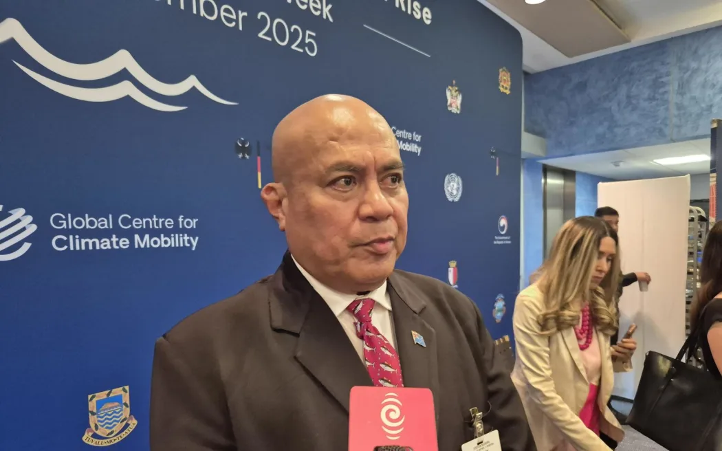 Tuvalu Prime Minister Feleti Teo