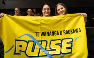 Fans of the Wellington Pulse.