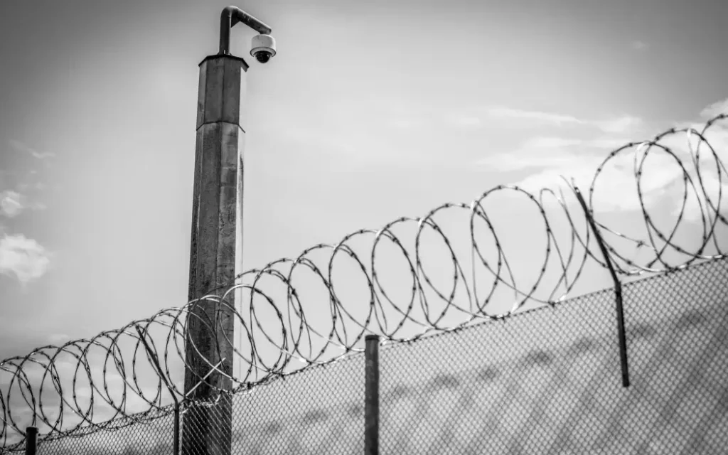Christchurch men's prison fence and security