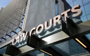 The crown prosecutors leave court after the Tarrant case