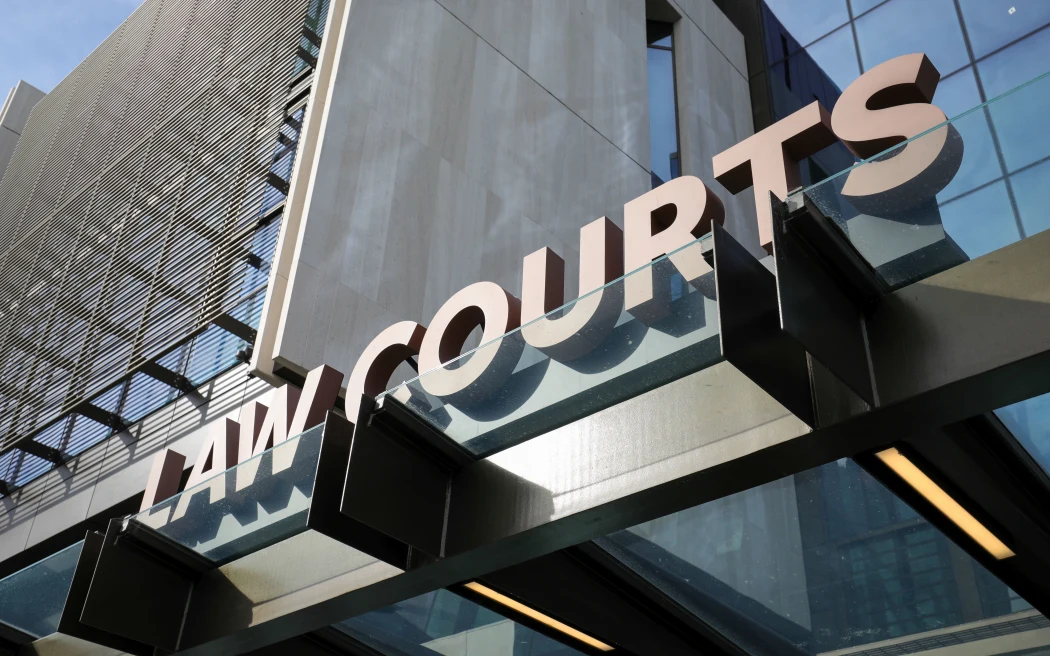The crown prosecutors leave court after the Tarrant case