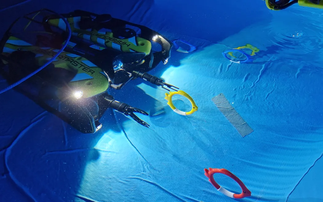 Bay Dynamics, now part of SYOS Aerospace, unmanned underwater vehicle UUV unit 303.
