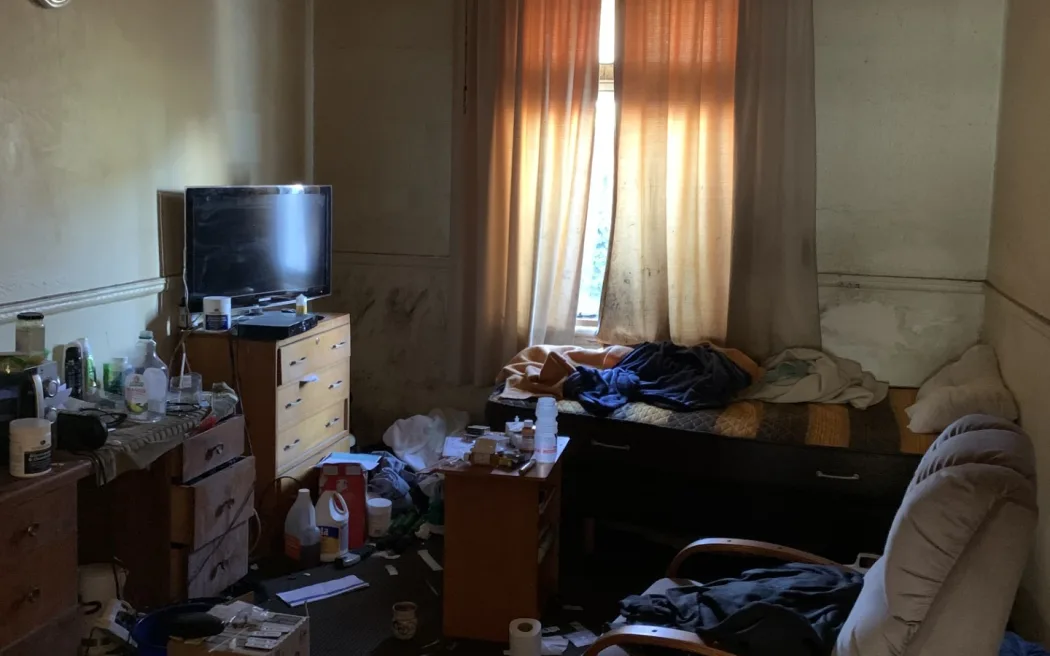 The Mt Eden boarding house was not healthy home compliant.