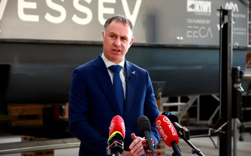 Climate Change Minister Simon Watts.