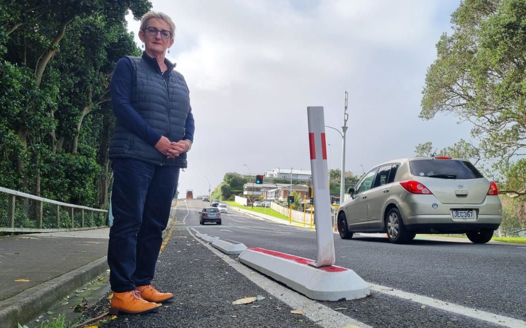 Tân Thị trưởng New Plymouth dọa "khai tử" tuyến đường xe đạp gây tranh cãi "Tim Tam Alley" 2 Devon Intermediate School principal Jenny Gellen says the New Plymouth cycleway is an accident waiting to happen.