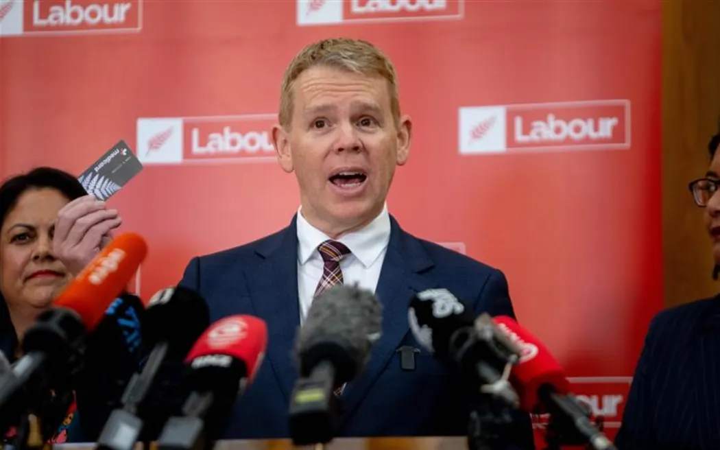 Labour leader Chris Hipkins made the announcement on Tuesday morning.