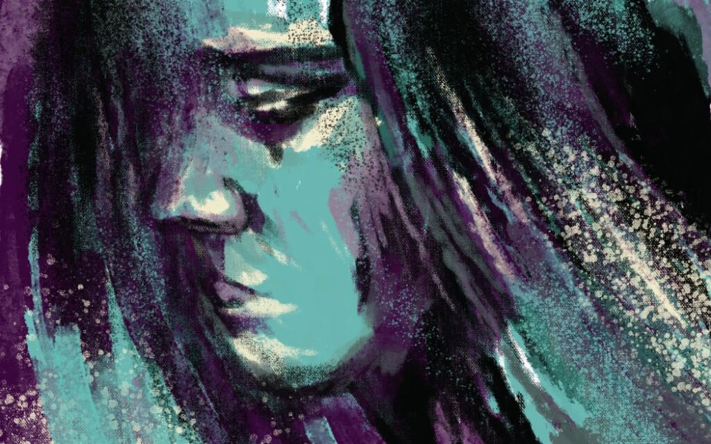 Tỷ lệ tự tử ở New Zealand vẫn cao: Nỗi thất vọng và đau buồn bao trùm 1 Dark moody painting of woman's face