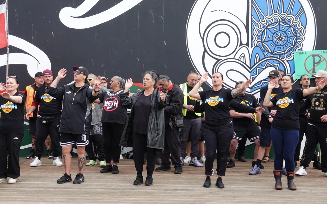 Meth protest in Kaitaia