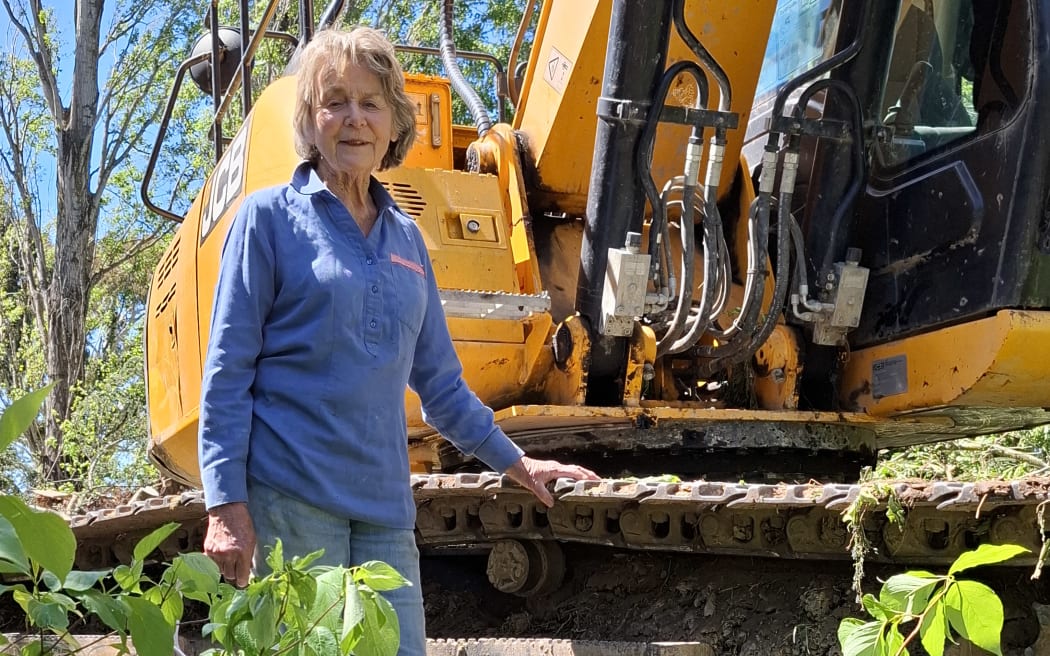Penny Zino owns Flaxmere, one of the largest Hurunui gardens.