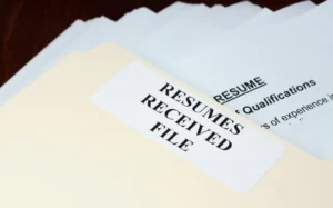 CV, resume stack, unemployment, job, job search, job loss, unemployed