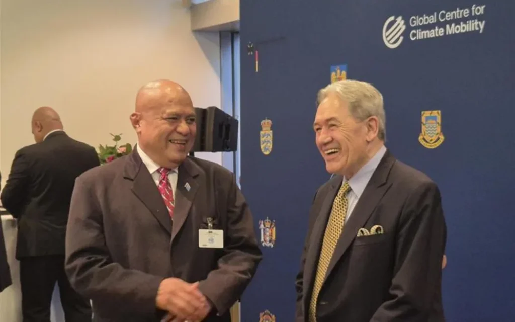 Ngoại trưởng New Zealand: Lãnh đạo Thái Bình Dương 'rất thực tế' về biến đổi khí hậu 1 Winston Peters at UN