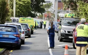 Police are responding to an incident in Auckland's New Lynn on Monday.