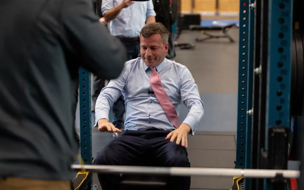 Associate Education Minister David Seymour announces a new sports academy in Upper Hutt as the latest charter school.