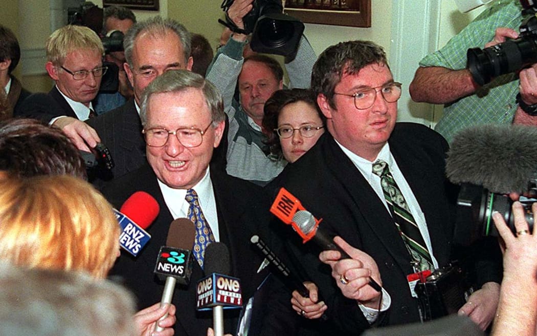 Cựu Thủ tướng New Zealand Jim Bolger qua đời ở tuổi 90: Di sản một nhà cải cách 4 PM Jim Bolger in 1999