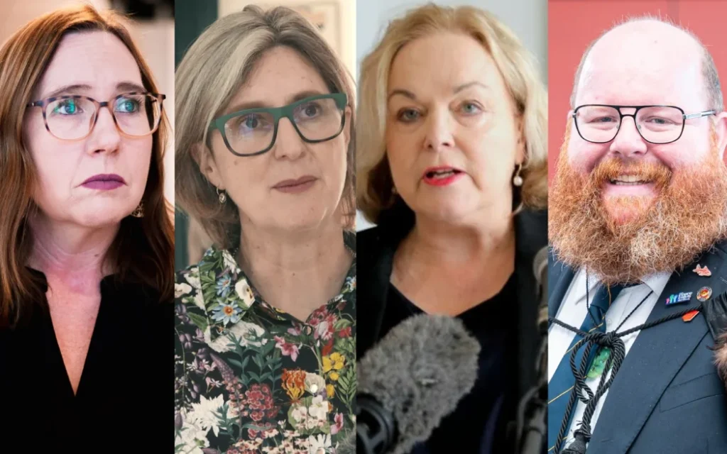 Bộ trưởng Dịch vụ Công Judith Collins gay gắt chỉ trích công đoàn, tố đình công 'có động cơ chính trị' 1 Minister for the Public Service Judith Collins is taking aim at unions ahead of Thursday's national strike involving secondary teachers and medical staff.