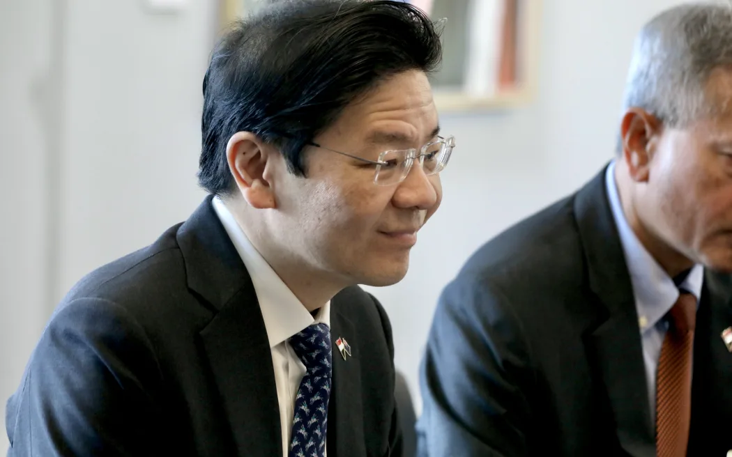 Singapore và New Zealand ký kết Đối tác Chiến lược toàn diện, bày tỏ lo ngại về trật tự toàn cầu mới 3 Singaporean PM Lawrence Wong at Government House in Auckland